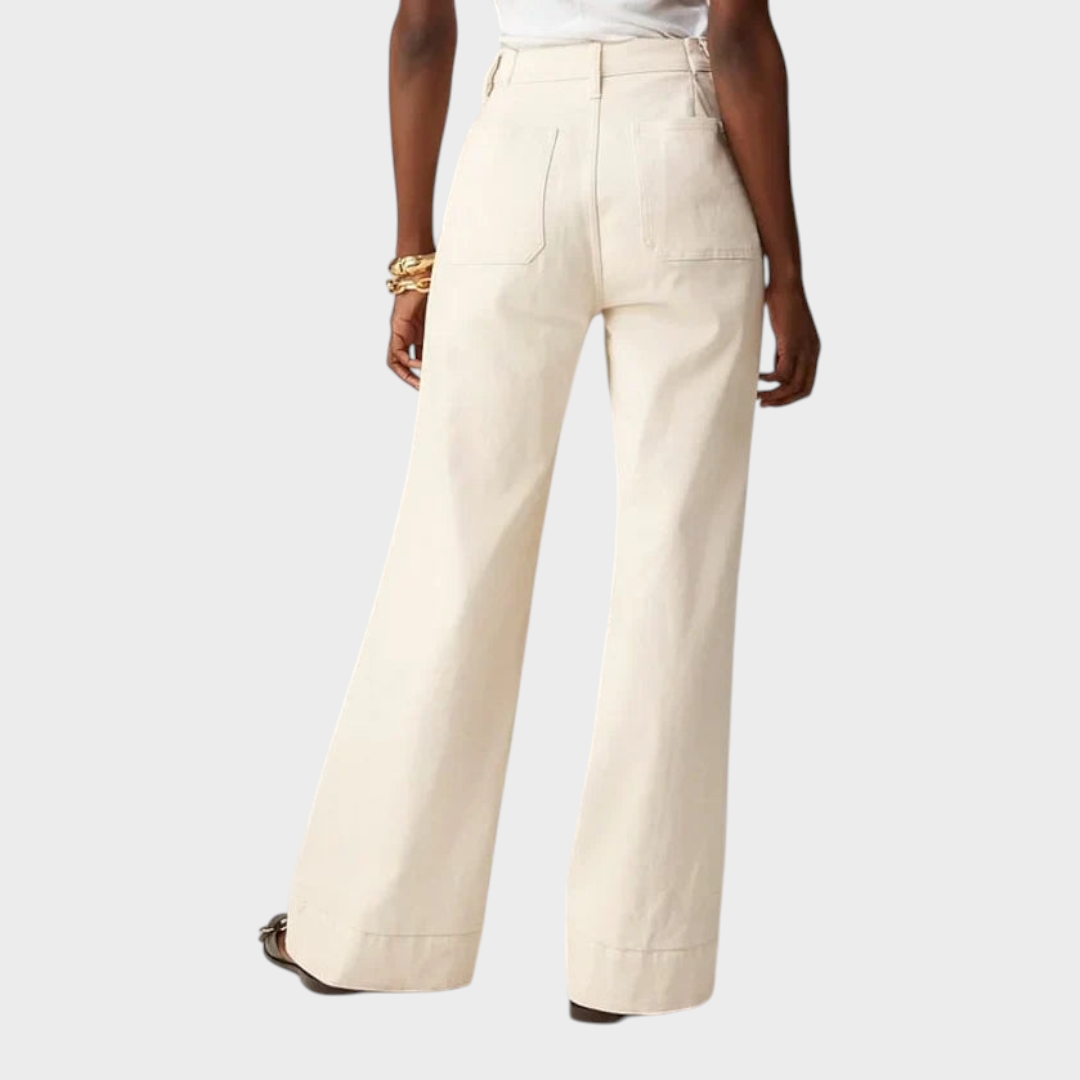 Jhana | Denim Capri Pants