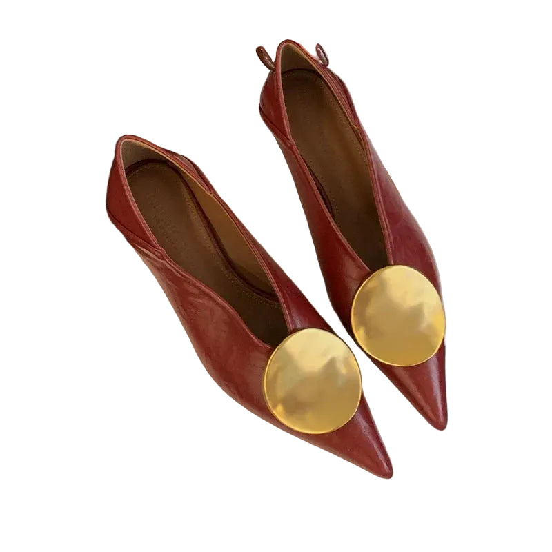 Zila - Icon Disc Point Pumps