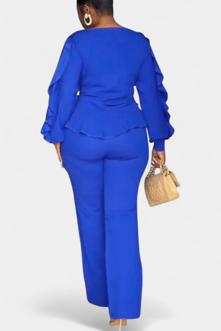 Charmed 2-Piece Set with Ruffles and Drawstring