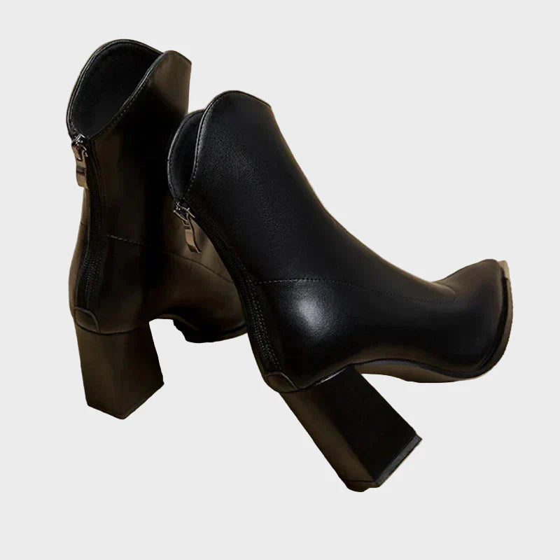 SIERRA | LEATHER BOOTS WITH DOT