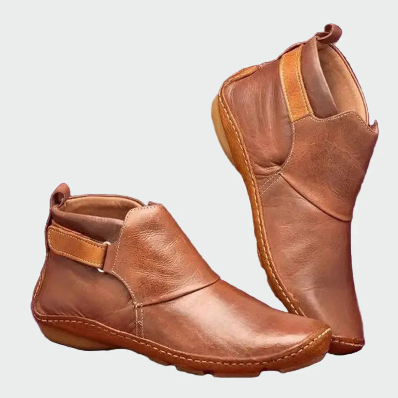 Orthopedic leather boots