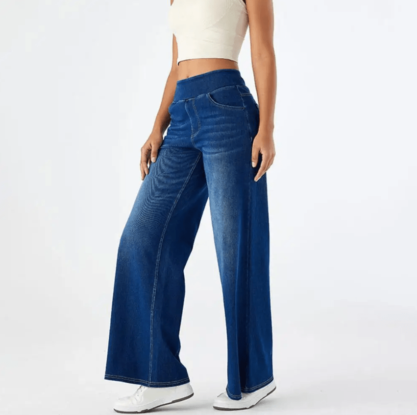 Comfortable Pants with Elastic Waist
