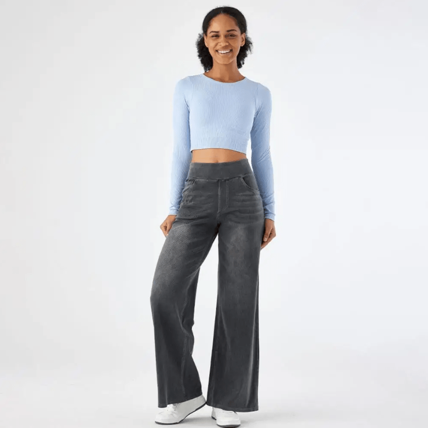 Comfortable Pants with Elastic Waist
