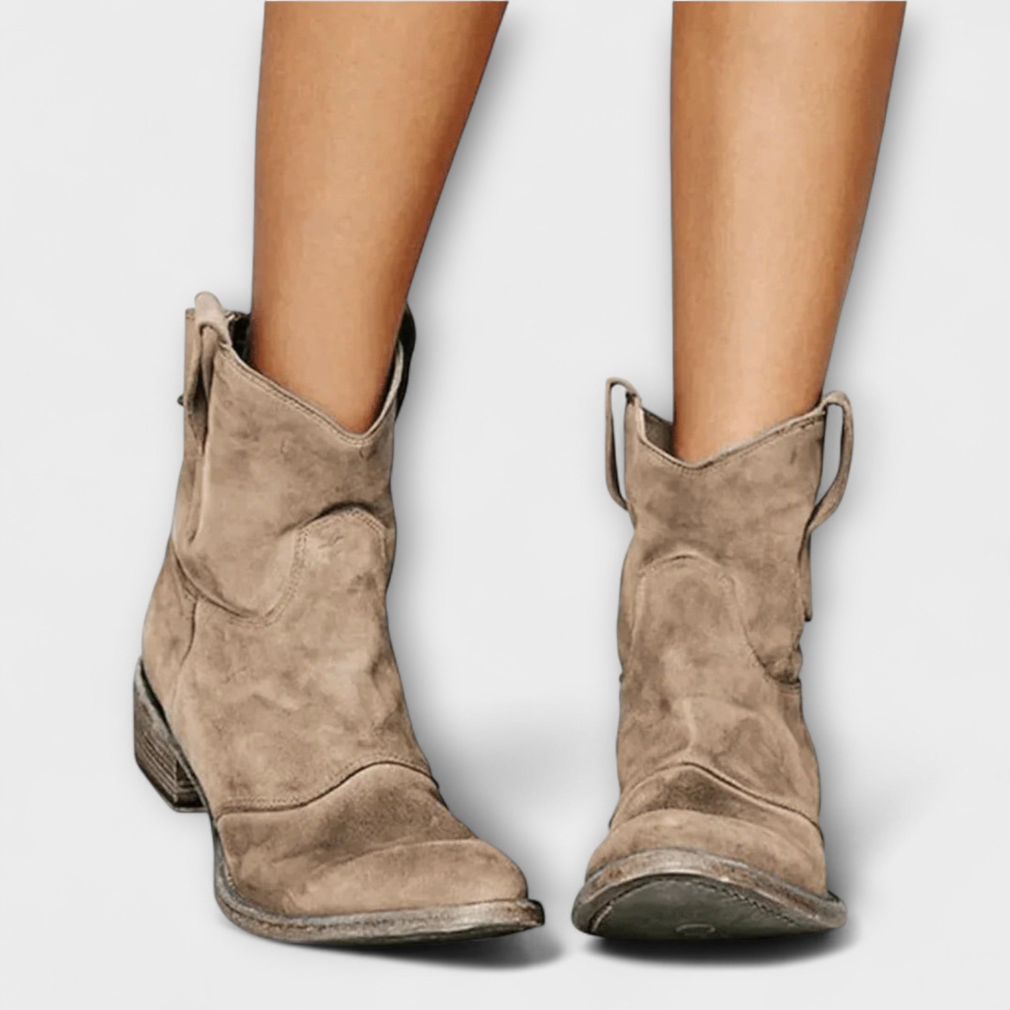 Sami - Savannah style suede ankle boots