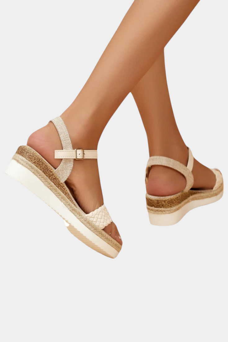 Damiana Sandals with Knitted Detail