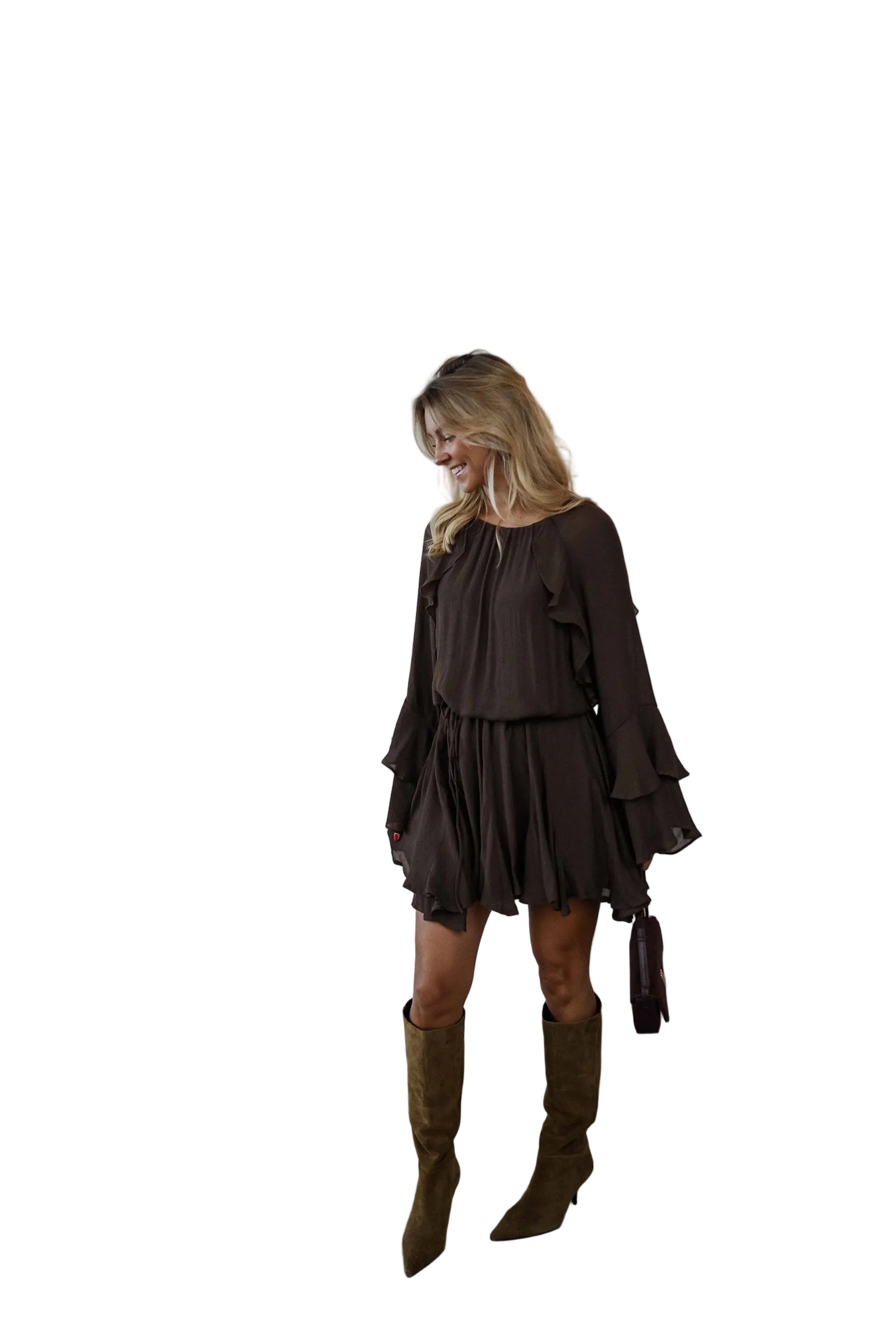 Ophie | Chocolate Audrina Dress