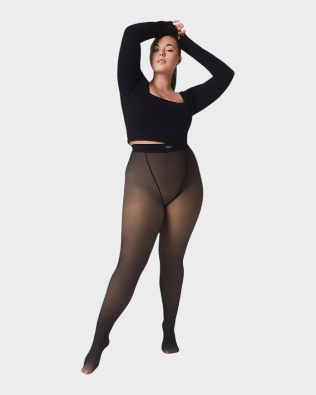 Loulita | TOAST SHEER ILLUSION - Fleece-lined leggings