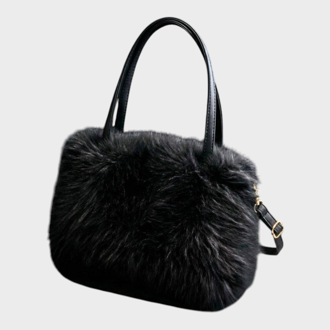 Cecelia | Siberian Aurora Handbag Made of Fur