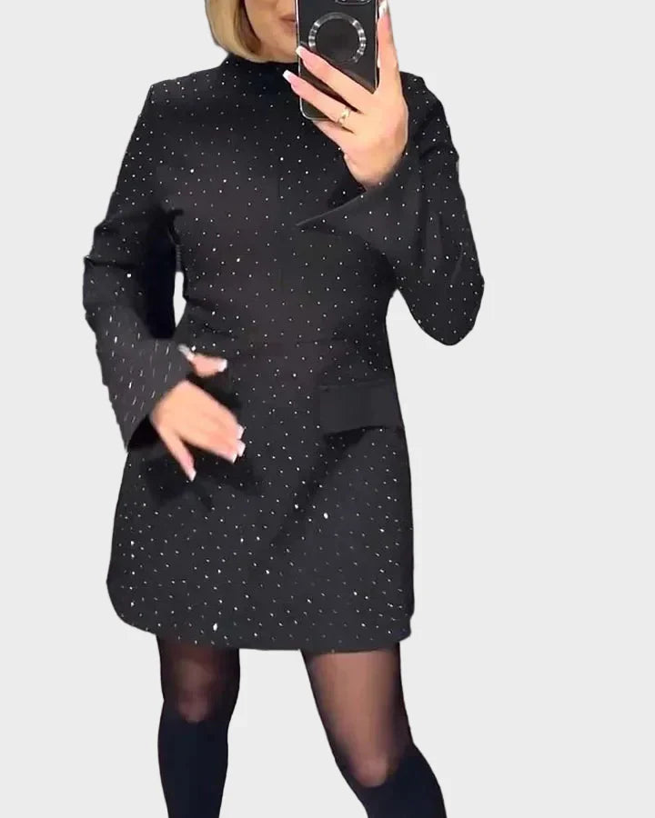 Kenzleigh - Elegant Dress with Sparkle