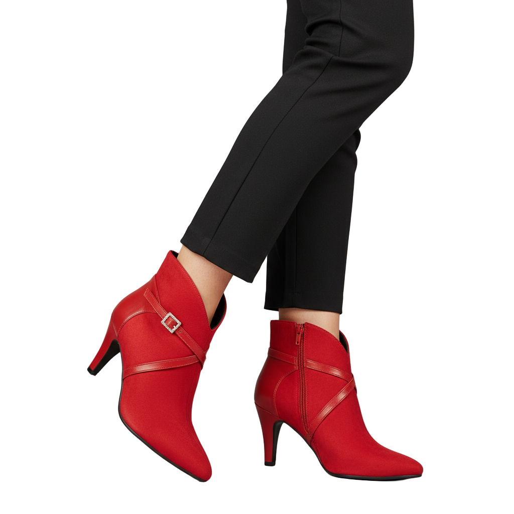 Penelope ankle boot with pointed toe